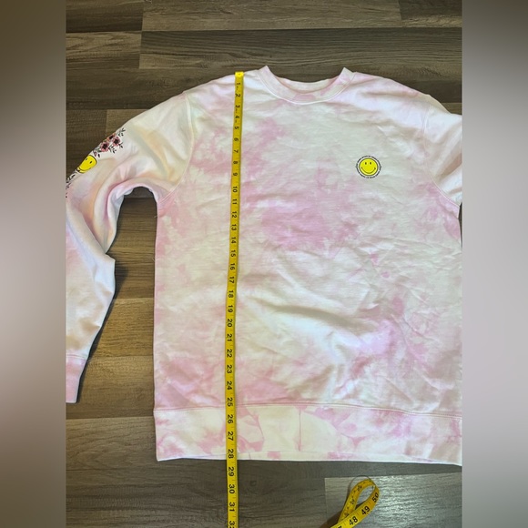 NWOT Samii Ryan BSR X Smiley Sweatshirt. SZ S Oversized - Picture 11 of 13